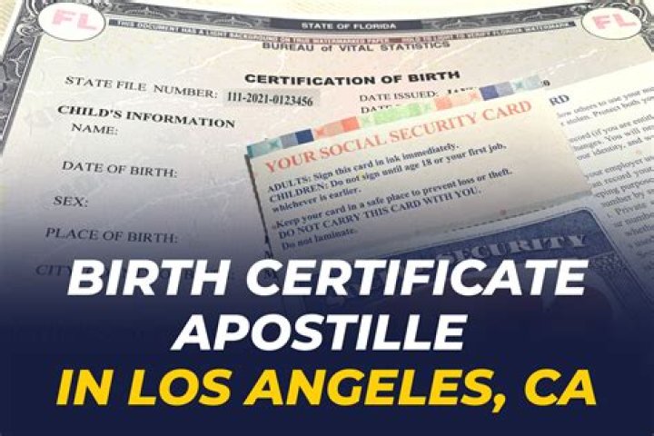 How do I get my birth certificate from Los Angeles County?